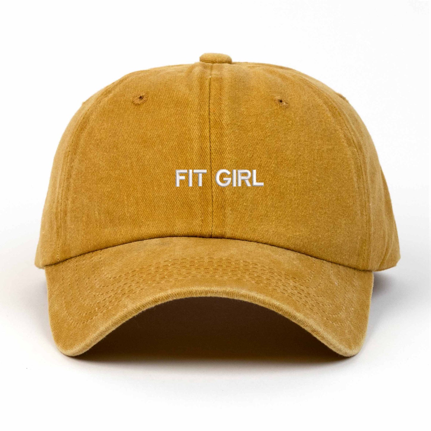 Fit Gril Embroidered Washed Cap