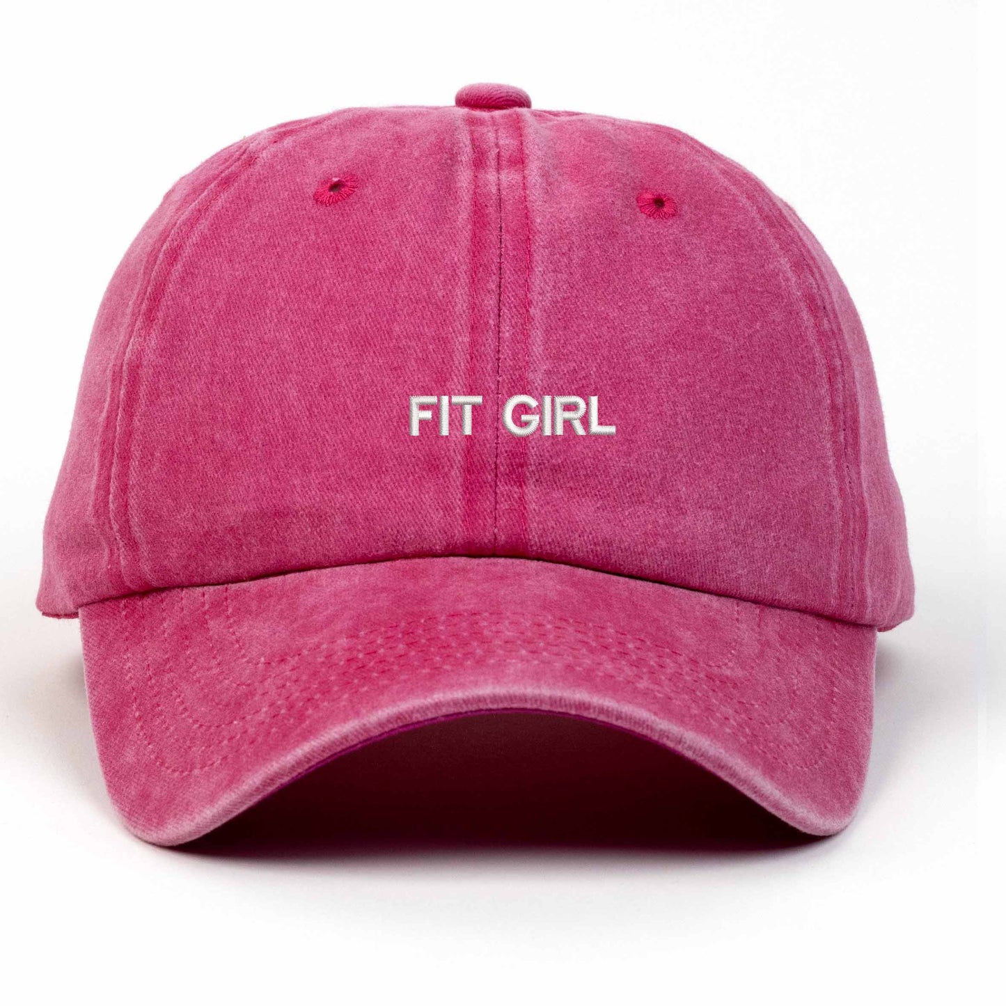 Fit Gril Embroidered Washed Cap