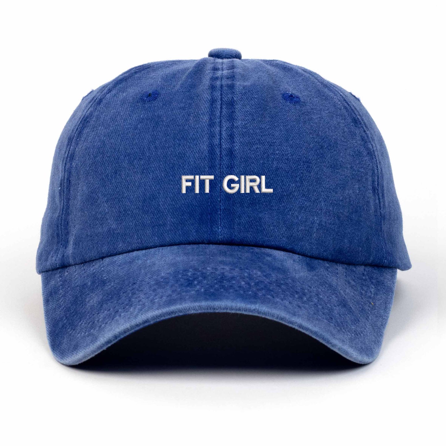 Fit Gril Embroidered Washed Cap