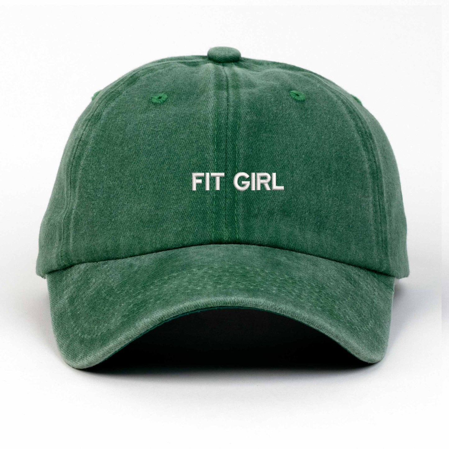 Fit Gril Embroidered Washed Cap