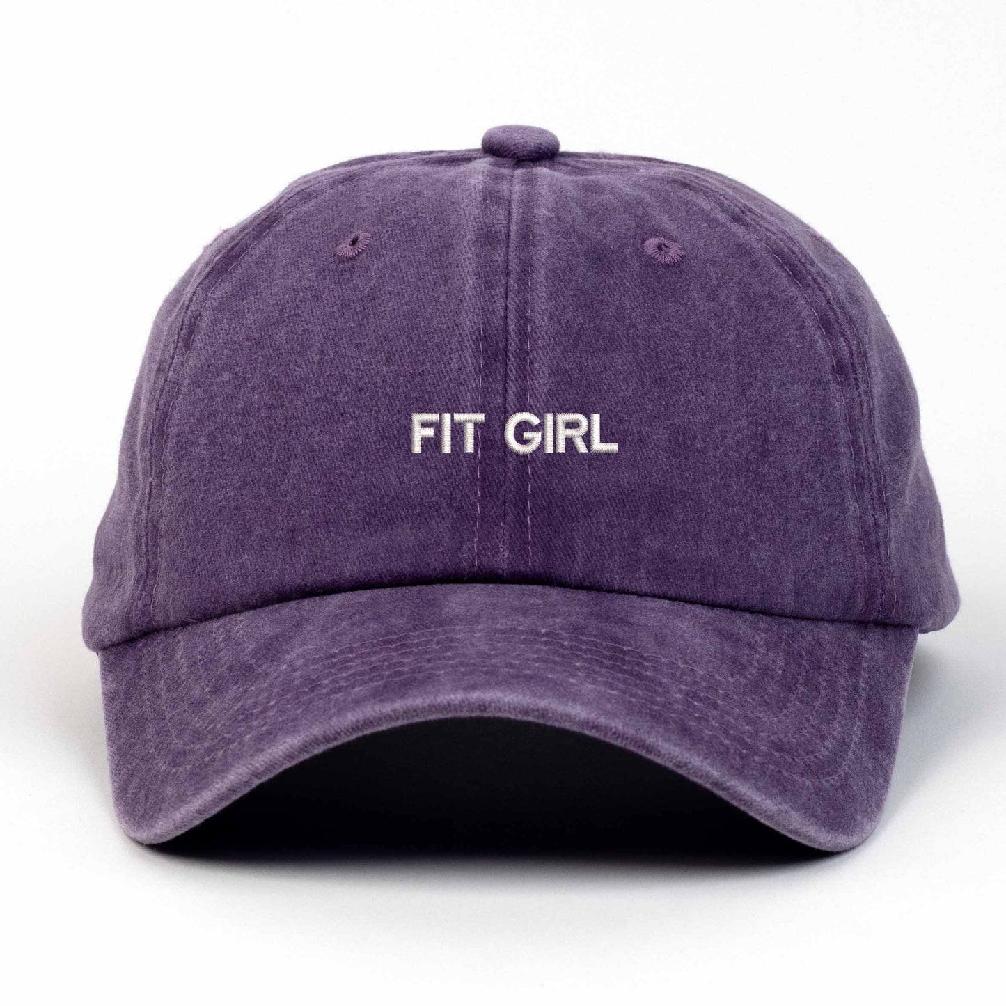 Fit Gril Embroidered Washed Cap