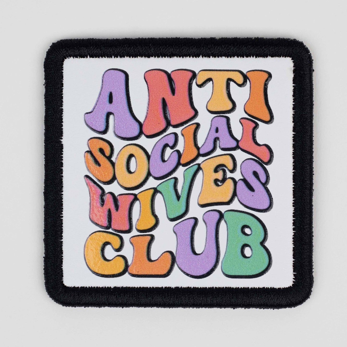 Antisocial Logo Patch