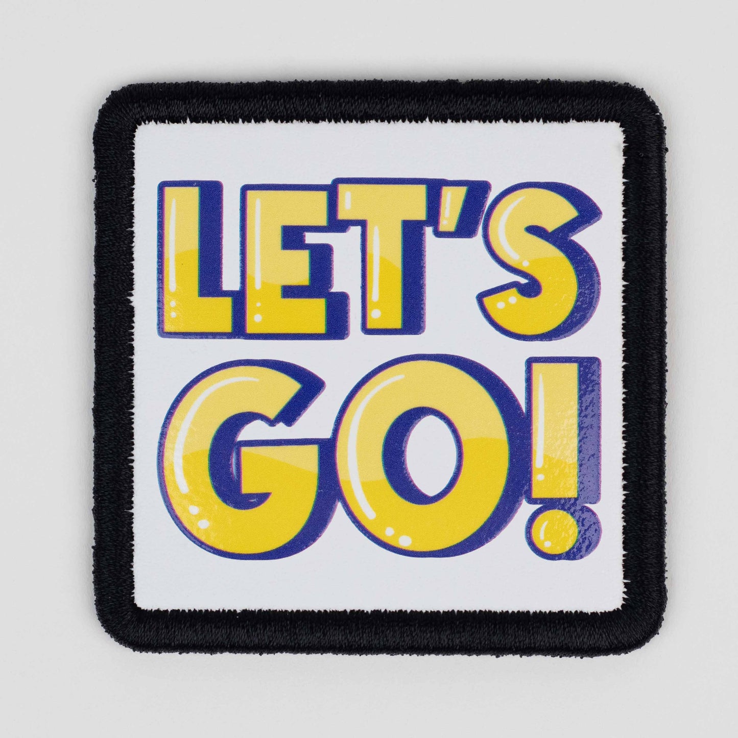 Let's Go Logo Patch