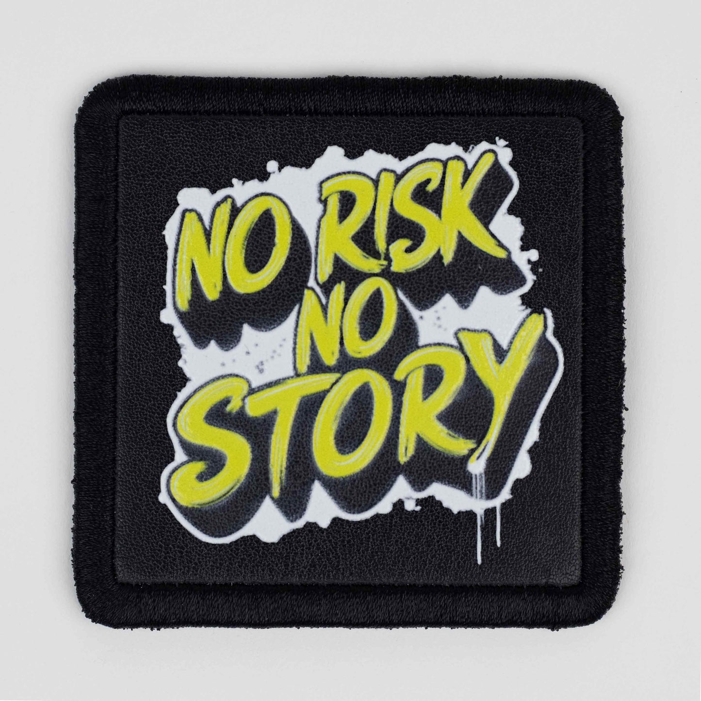 No Risk No Story Logo Patch