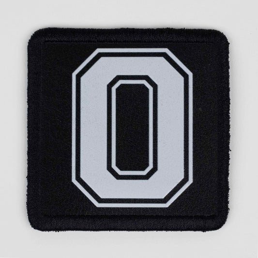 0 Logo Black Patch
