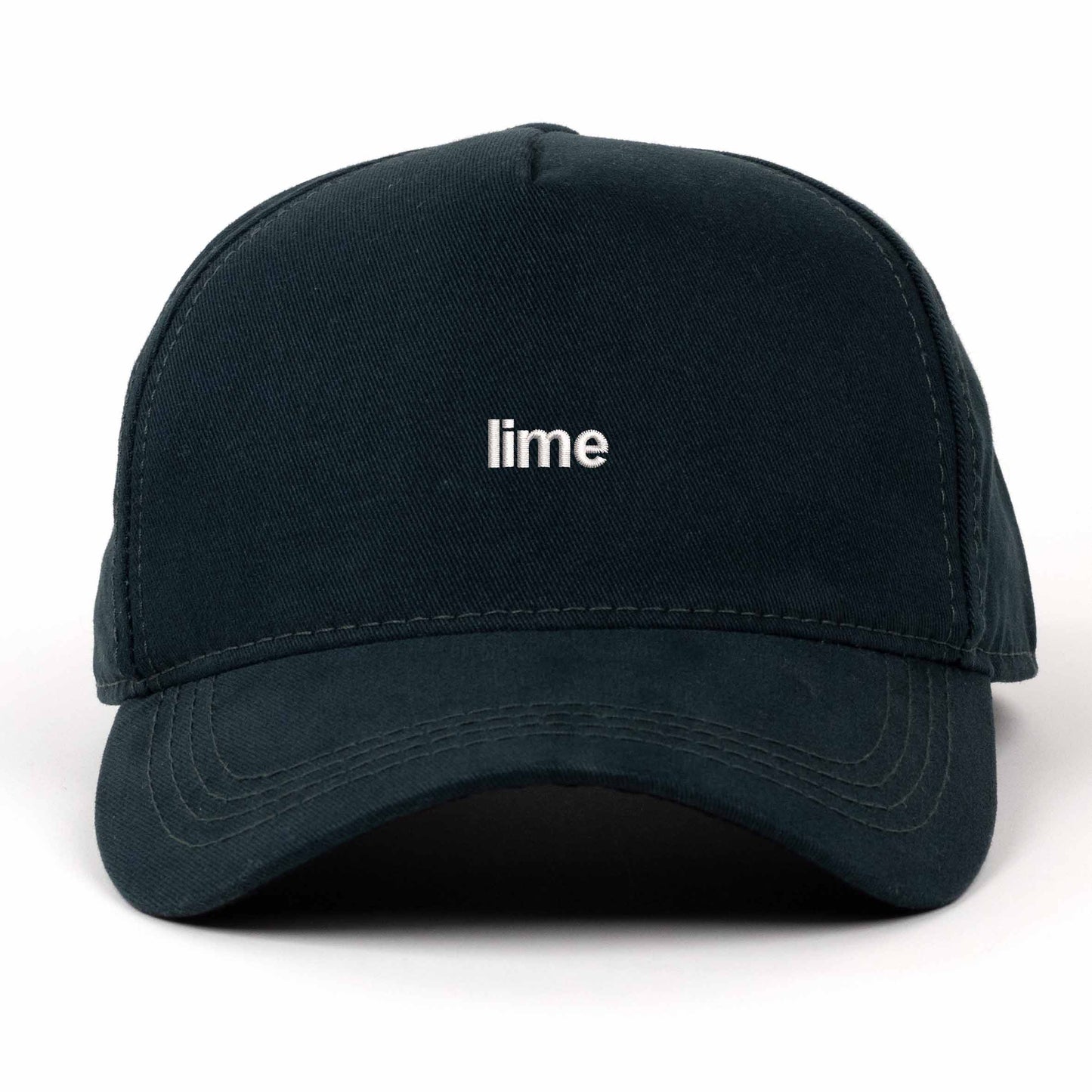Lime Embroidered Cap