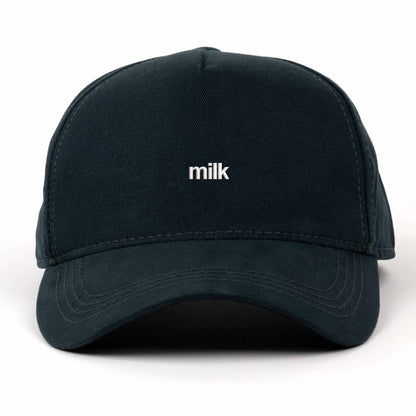 Milk Embroidered Cap