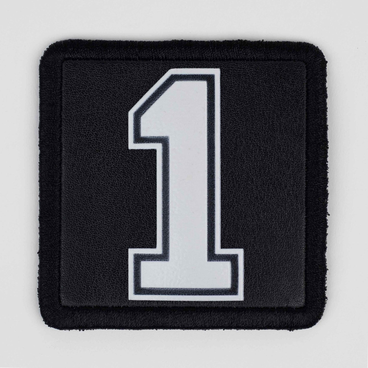 1 Logo Black Patch