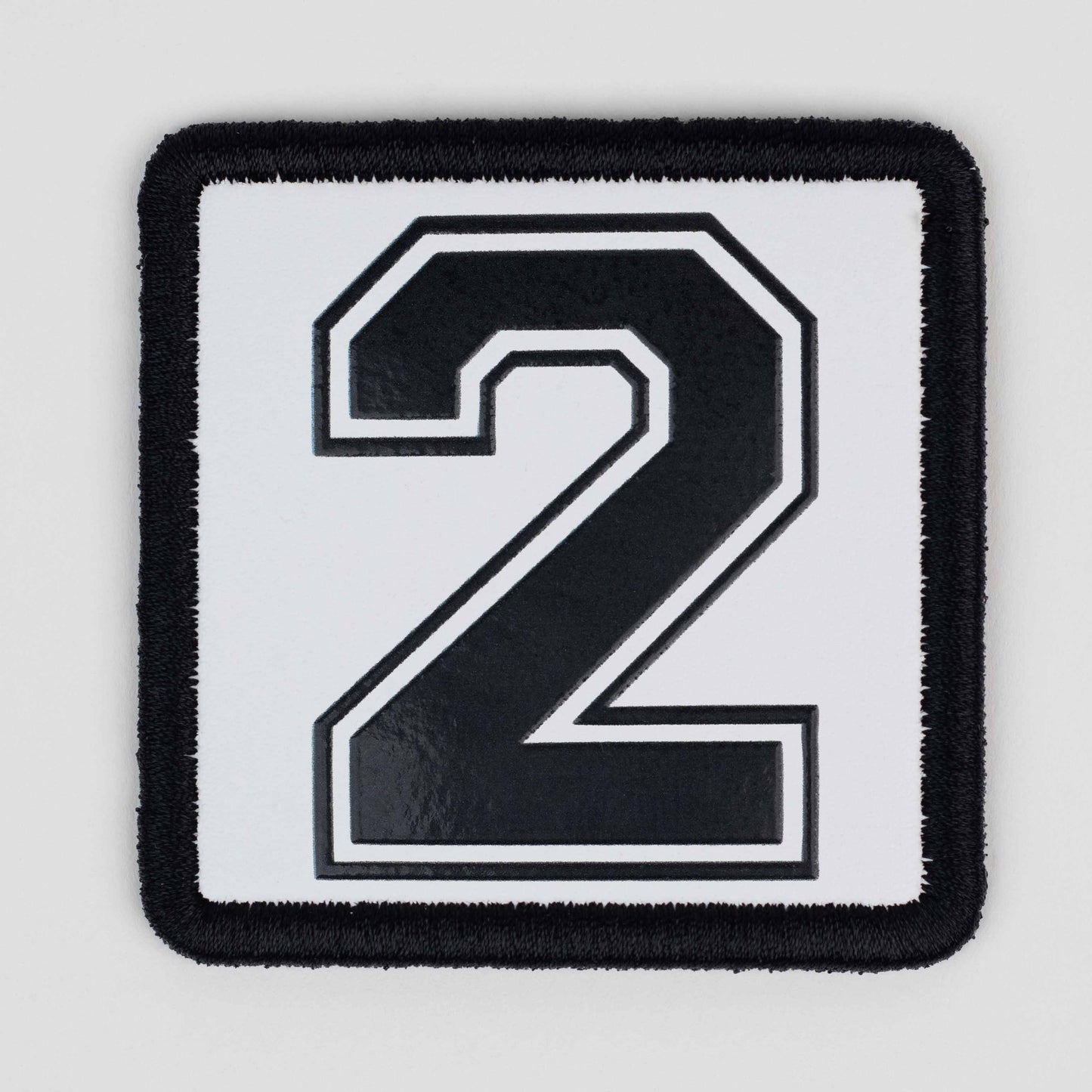2 Logo White Patch