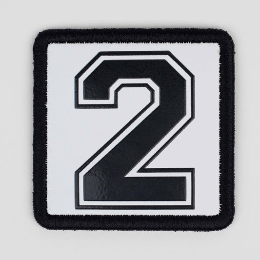 2 Logo White Patch