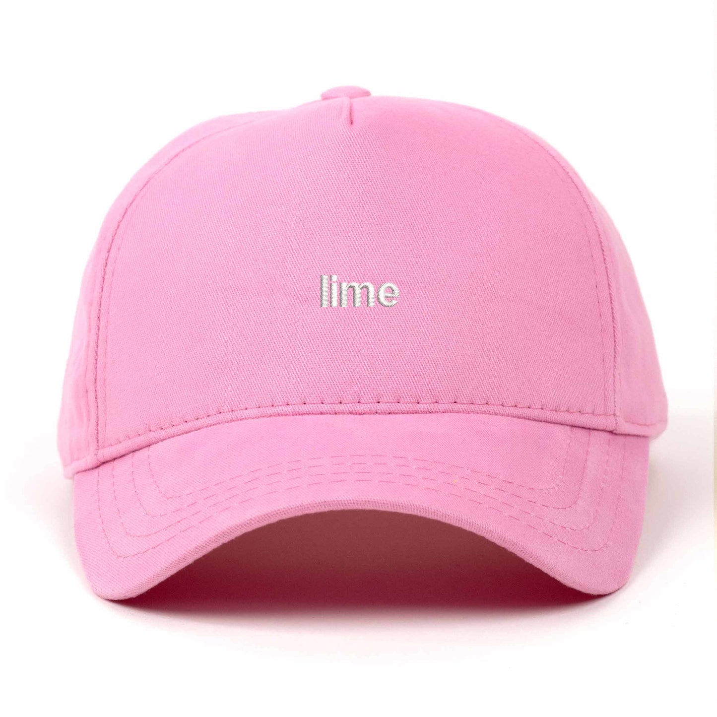 Lime Embroidered Cap