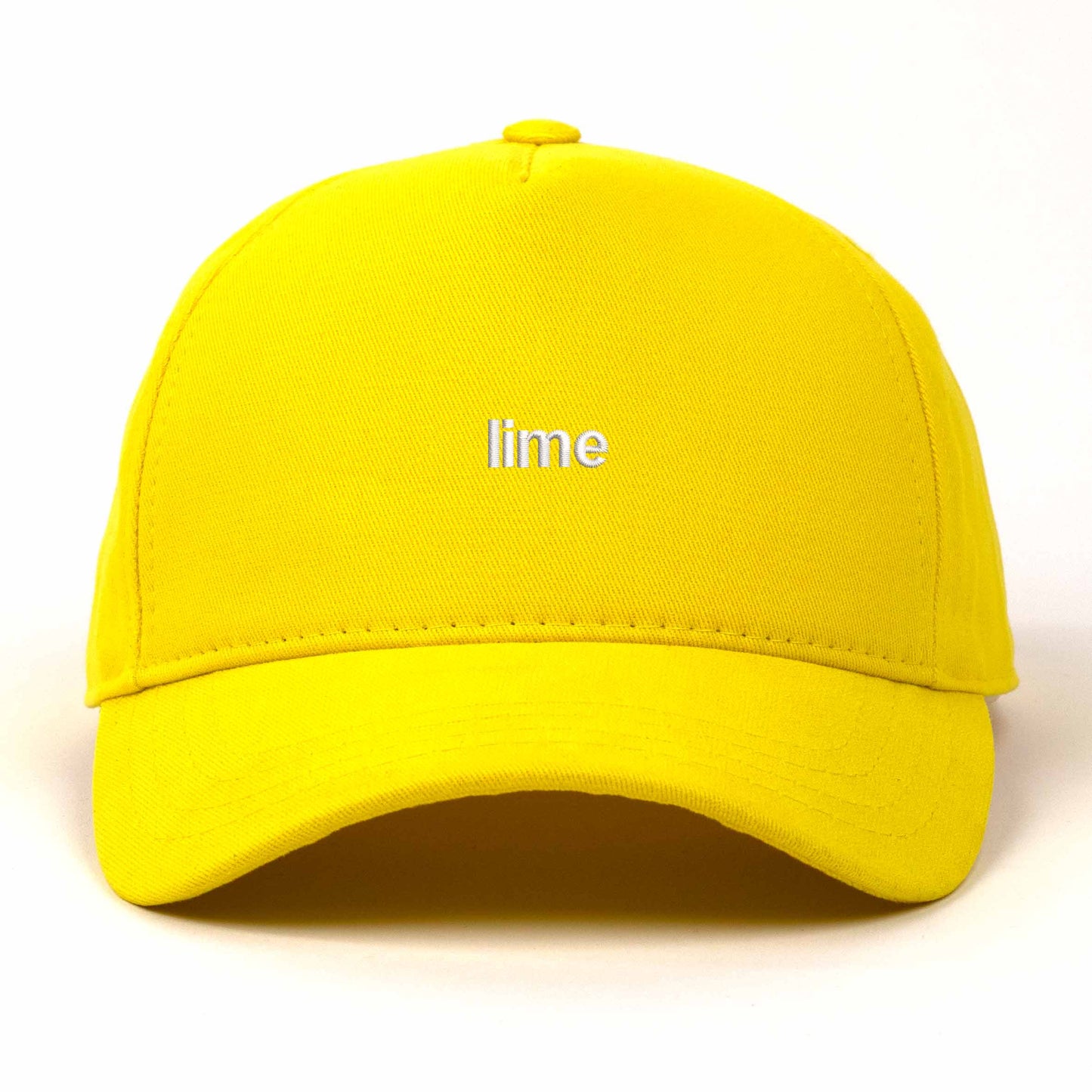 Lime Embroidered Cap
