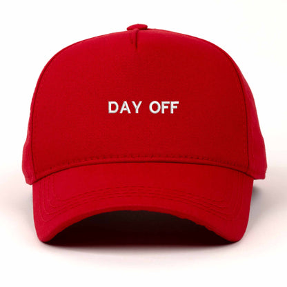 Day Off Embroidered Cap