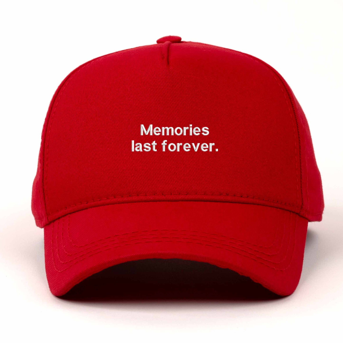 Memories Last Forever Embroidered Cap