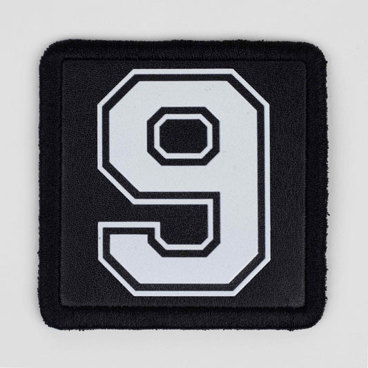 9 Logo Black Patch