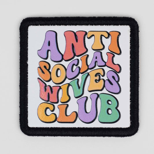 Antisocial Logo Patch