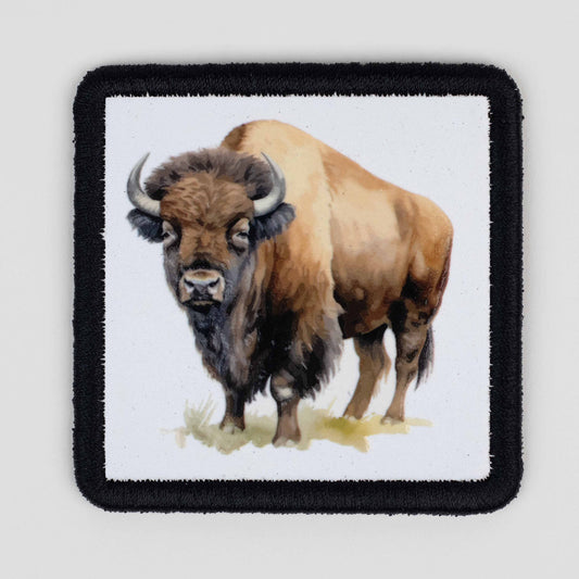 Bison Logo Patch