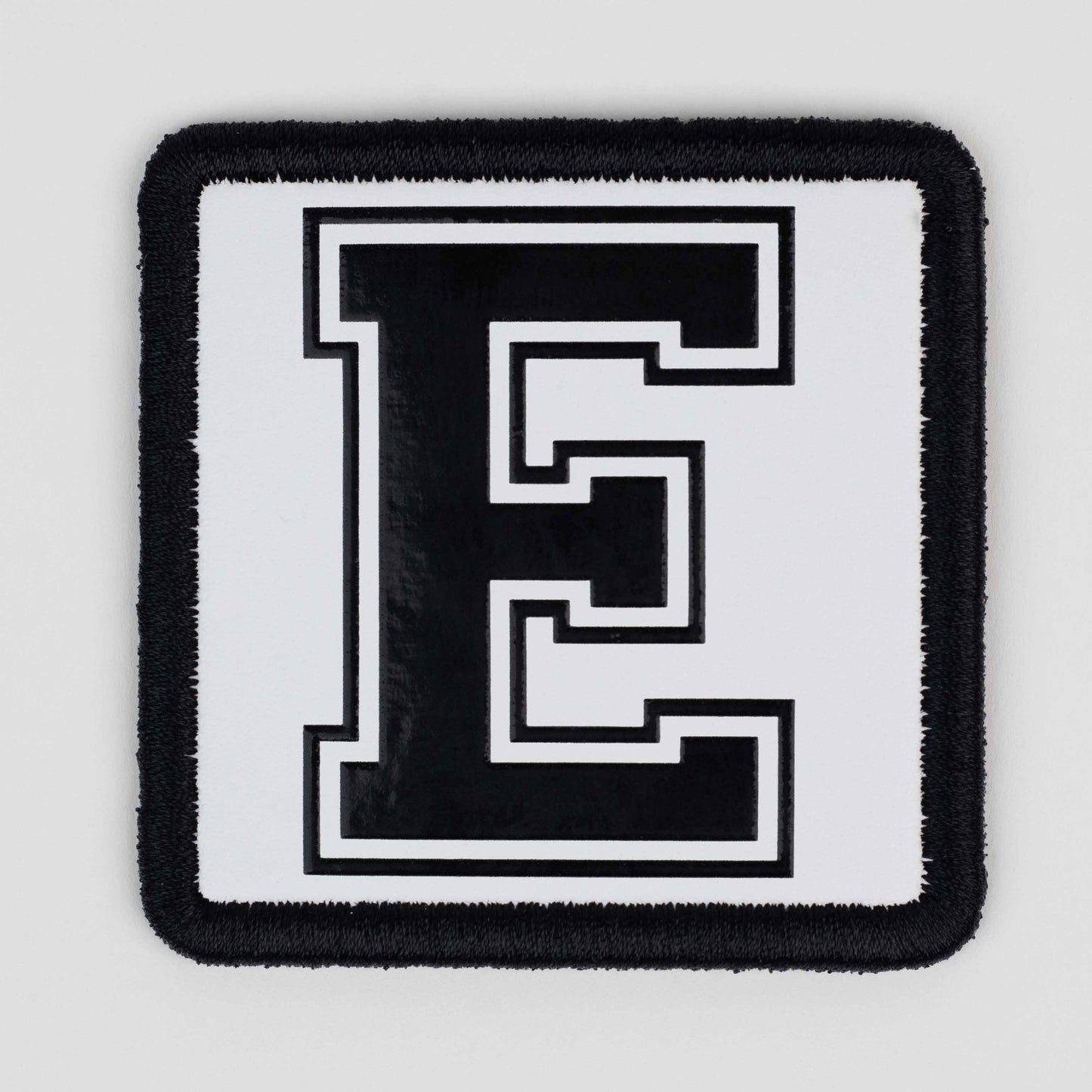 E Logo White Patch