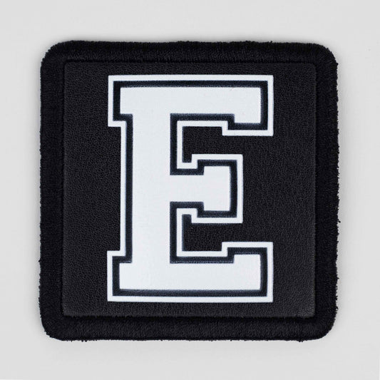 E Logo Black Patch