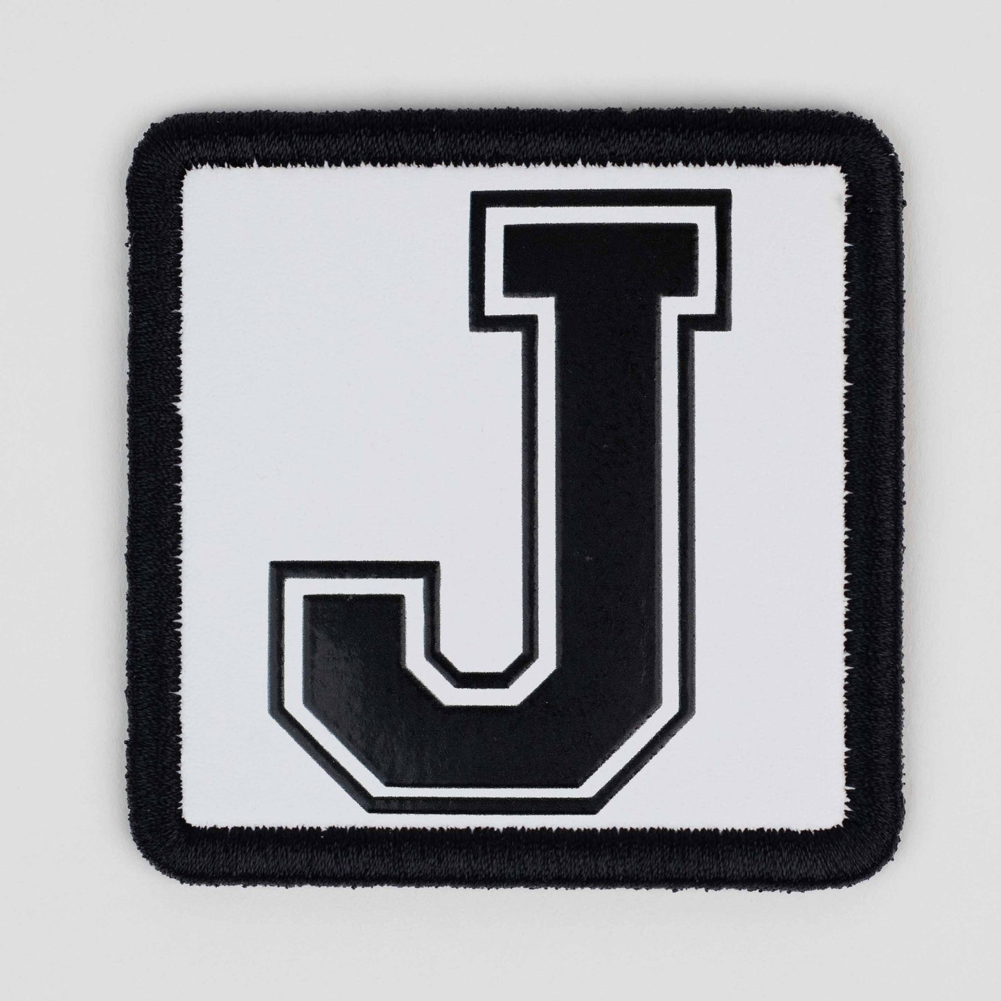 J Logo White Patch
