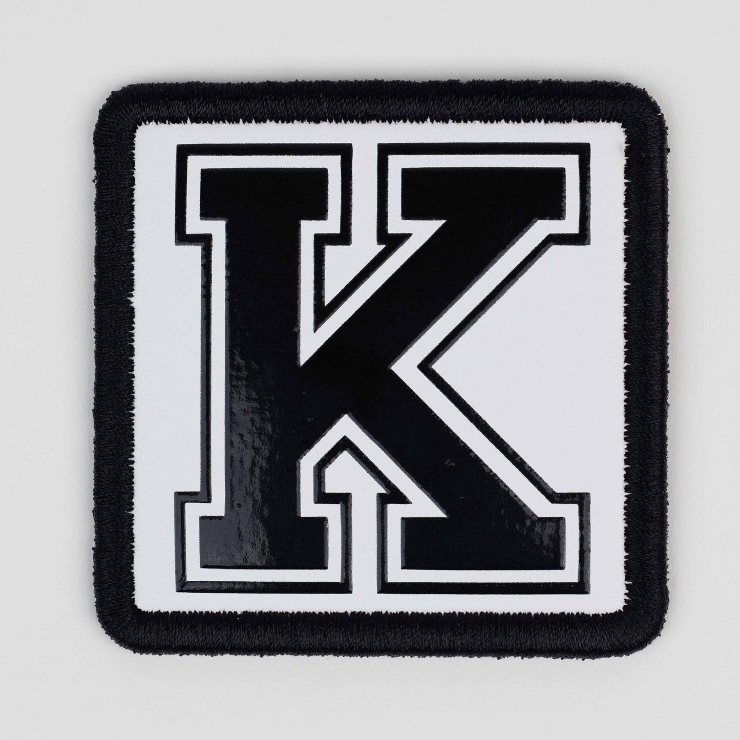K Logo White Patch