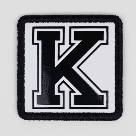 K Logo White Patch
