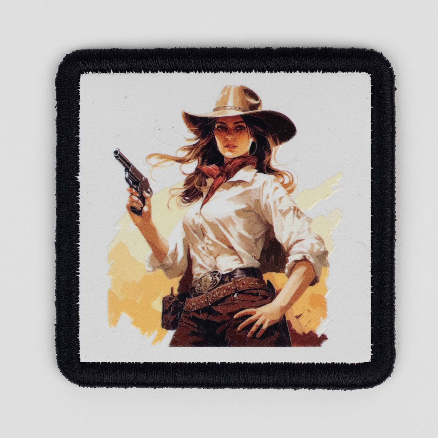 Cowgirl Logo Patch