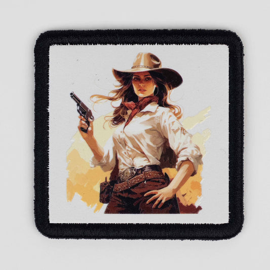 Cowgirl Logo Patch