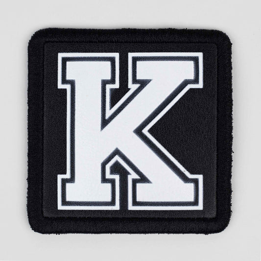 K Logo Black Patch