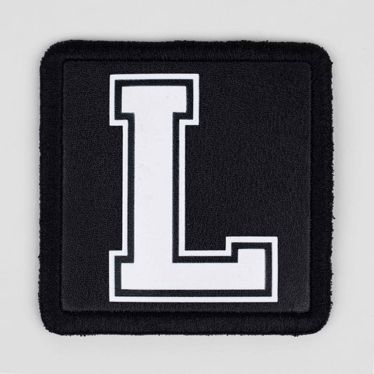 L Logo Black Patch
