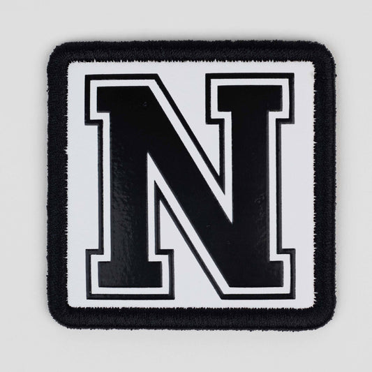 N Logo White Patch
