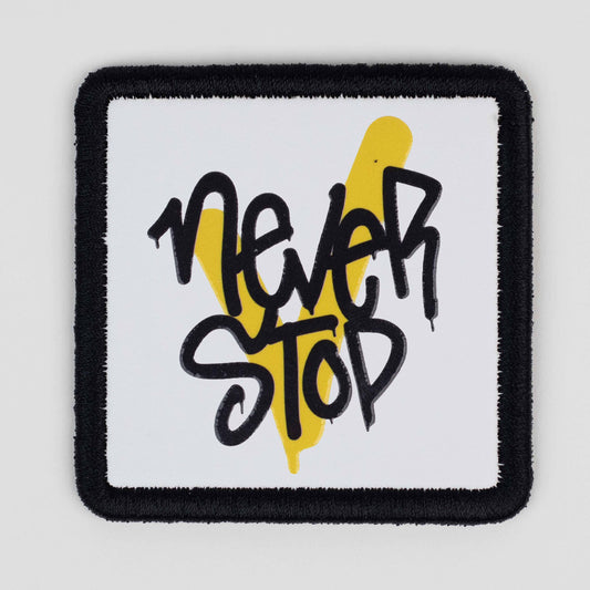 Never Stop Logo Patch