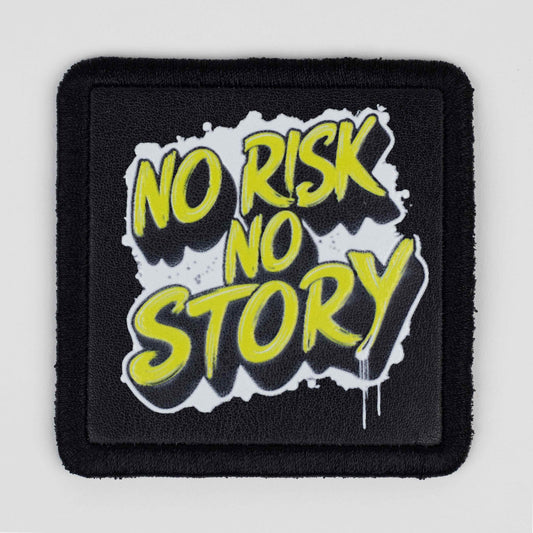 No Risk No Story Logo Patch