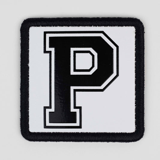 P Logo White Patch