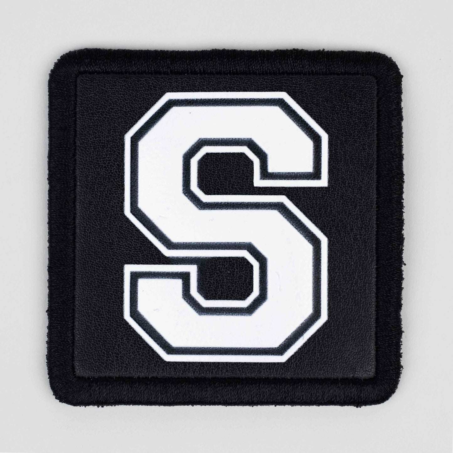 S Logo Black Patch