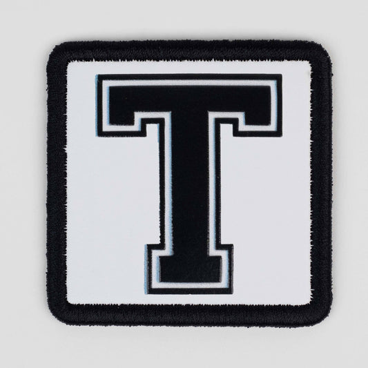 T Logo White Patch